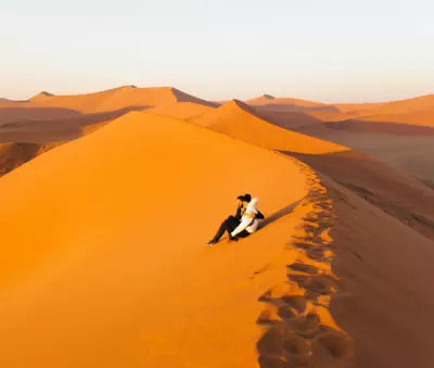 Zwiedzanie pustyni Namib, wspinaczka na wydmy